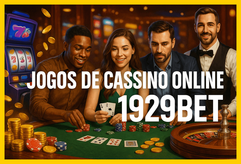 Jogos de cassino online inovadores e emocionantes na 1929BET