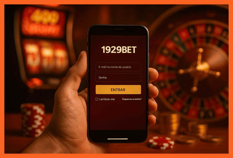 Criar uma nova Conta no plataforma 1929BET